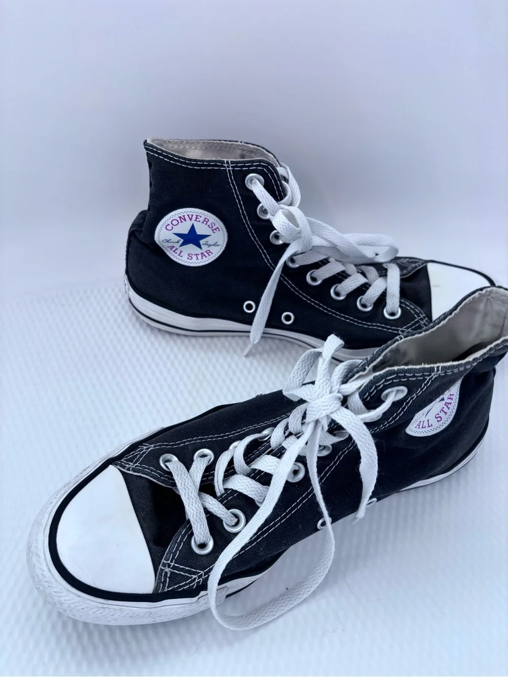 Converse Chuck Taylor All Star Black White High Top Sneakers